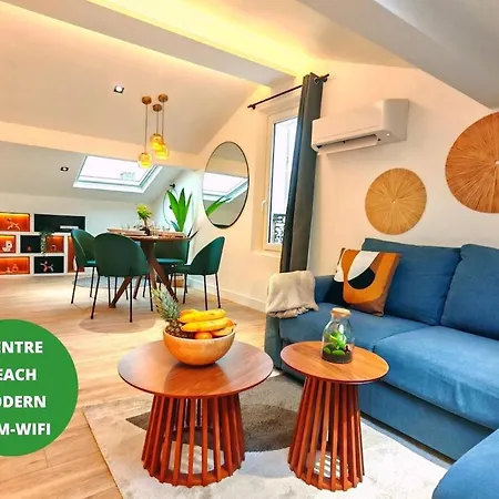 Apartment L'escapade Bord De - 3 Pieces - Golfe Juan