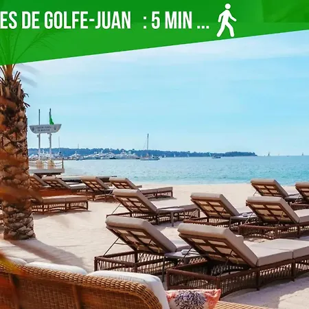 L'escapade Bord De - 3 Pieces - Golfe Juan Apartment Vallauris